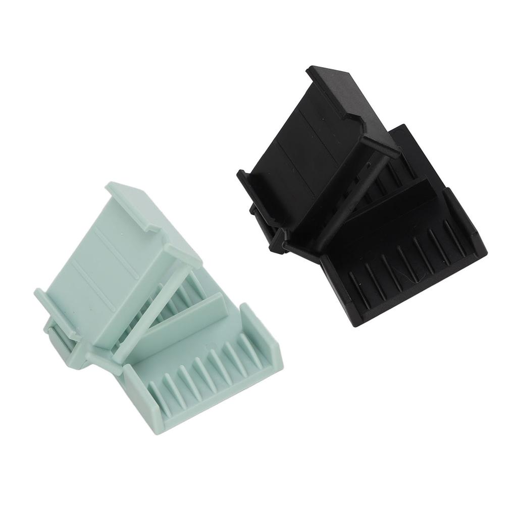 2pcs Hair Clipper Guides Combs for Split Ends Heat Resistance Rounded Teeth Precise Cutting Hair