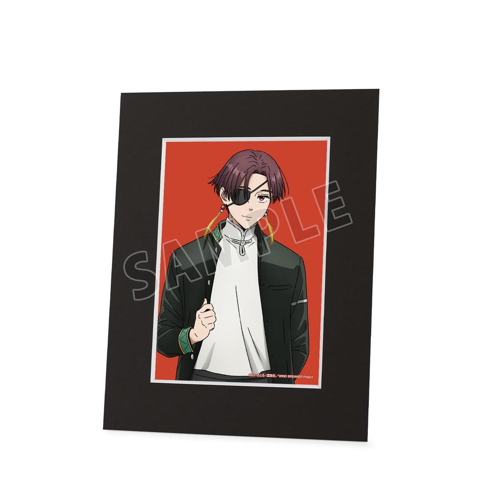 TV anime Soho Hayato Character Fine Mat "WIND BREAKER"