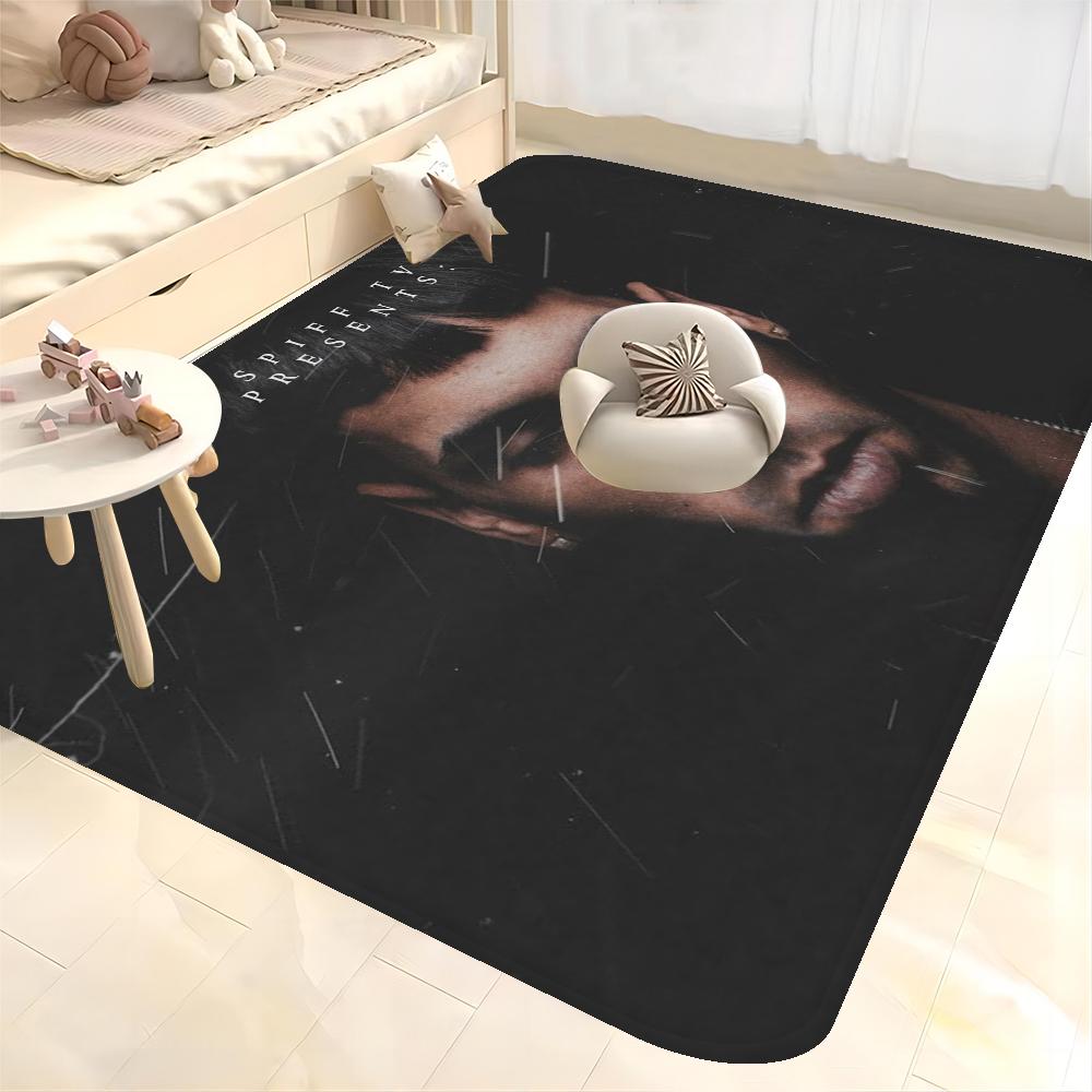 Rapper Anuel AA Floor Mat Non-Slip Laundry Room Mat Laundry Decor Balcony Child Living Room Household Carpets