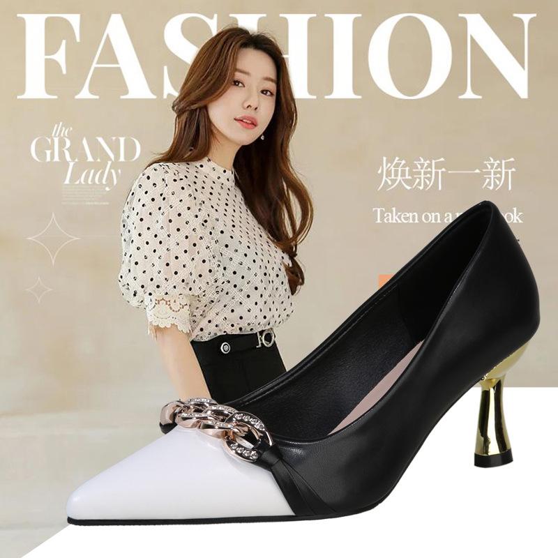 Fashion Ladies Classic High Quality Heels Ladies 2025 Spring and Summer Fashion Elegant Pump Shallow Mouth Simple StyleZapatos De Mujer
