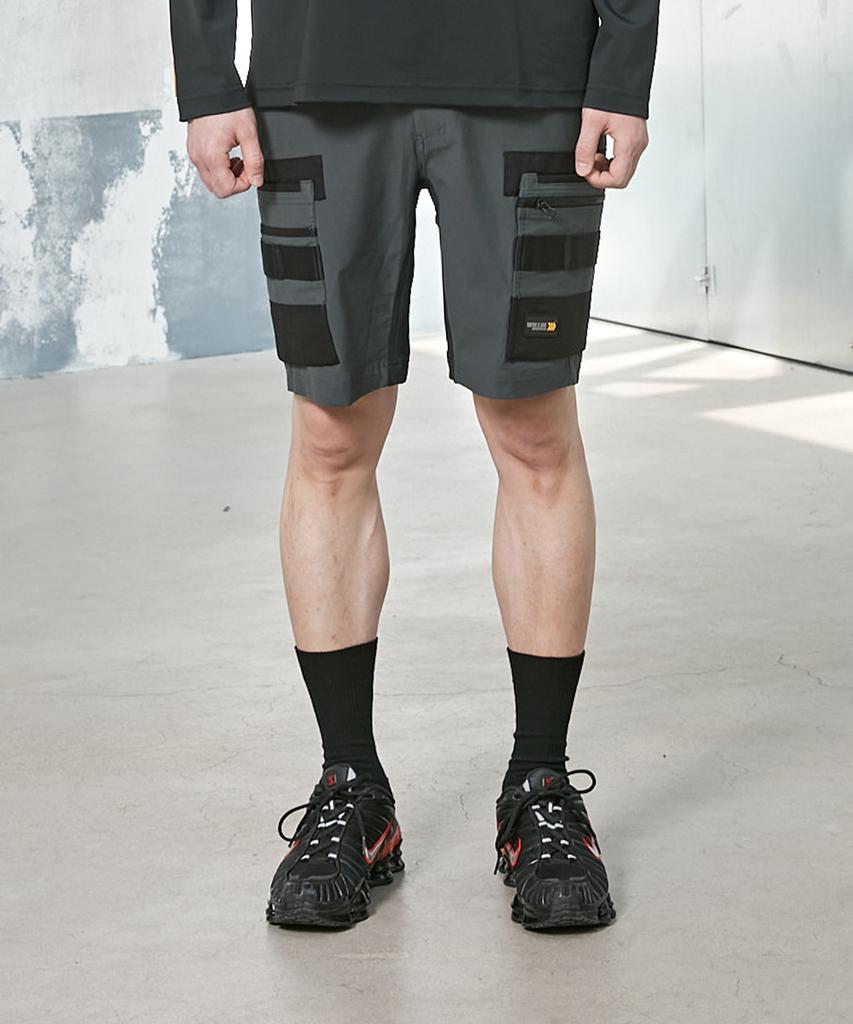WILLBE LAB Solid Half Pants (Dg)