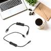 USB A To Type C Power Extension Cord with Switches, 60W Charging Cable 10Gbps Data Transmission for Various USB Devices