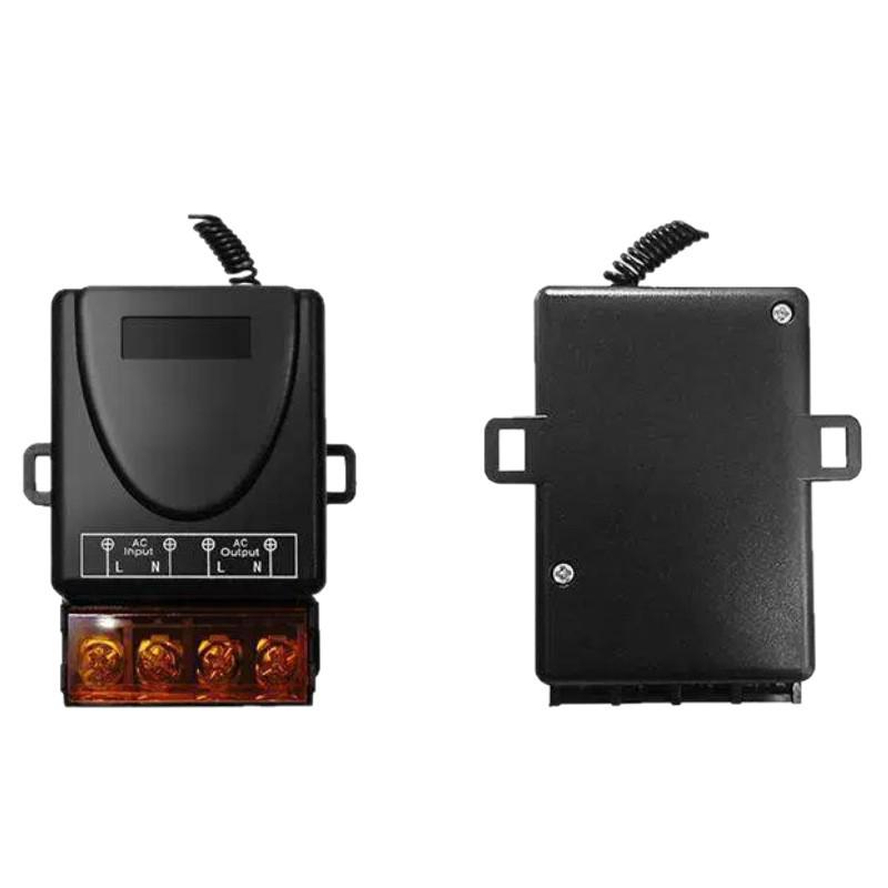 High Power 220V Wireless Remote Control Switch for Water Pumps, Irrigation, Fans, Smoke Extractors, and Sprayers.