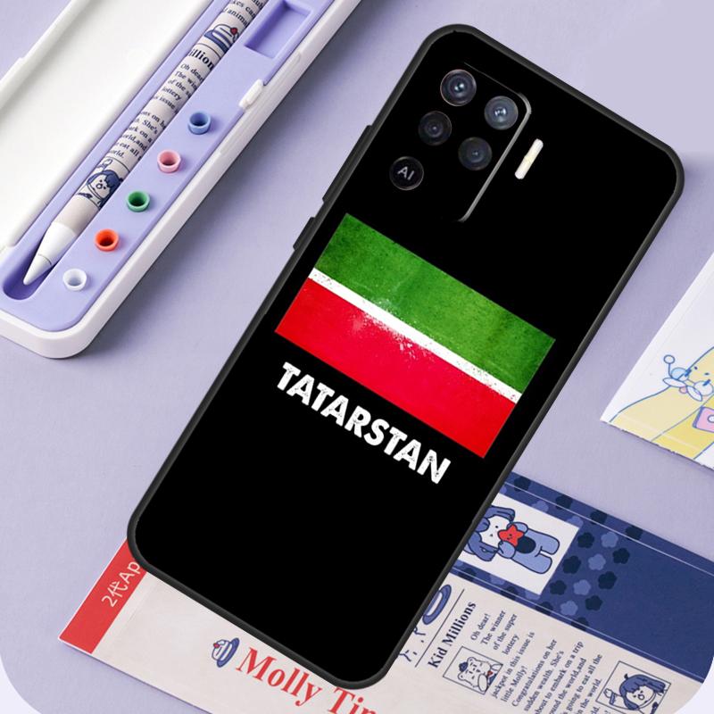 

Tatarstan Flag Coat of Arms For Oppo A94 A74 A54 A15 A18 A38 A58 A78 A98 A40 A60 A80 A16 A76 A96 A57 A17 A77 A5 Pro Case OPPO A15