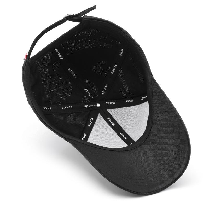 Hat, outdoor casual sports cap, men's hiking and fishing cap, plain camouflage hat, women's sun hat
