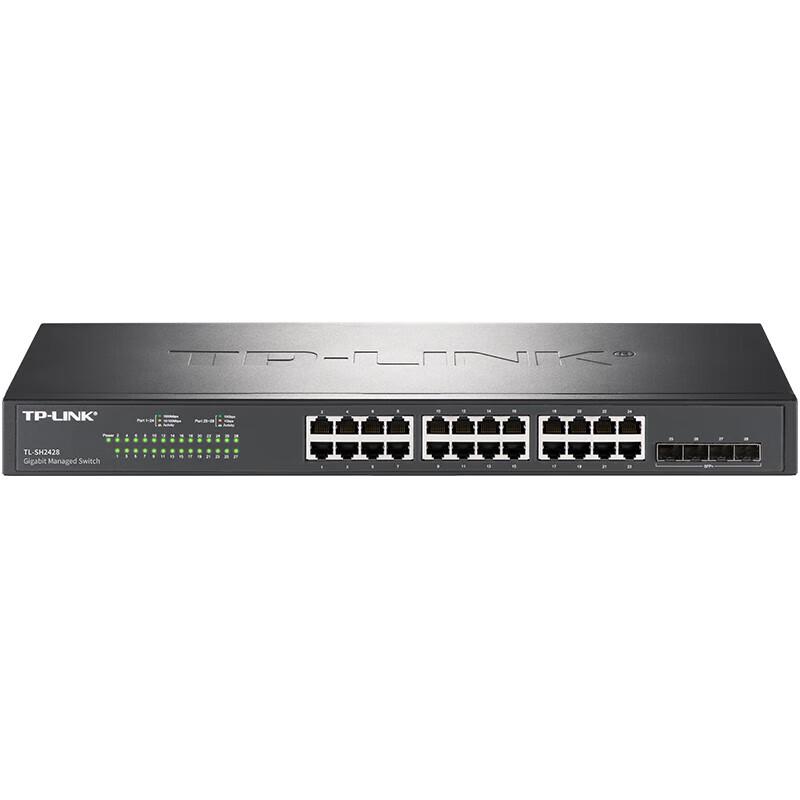 TP-LINK TL-SH2428 24GE+4SFP 10 Gigabit Cloud Managed Switch