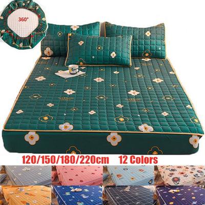 Coprimaterasso in cotone spesso alla moda Coprimaterasso coprimaterasso Coprimaterasso morbido Coprimaterasso lavabile Tessili per la casa
