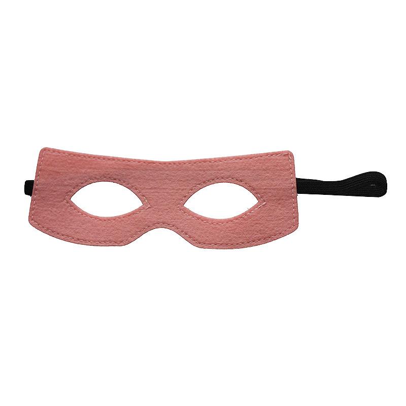 Adult Felt Eye Mask - Parent-Child Halloween Costume Prop розовый