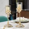 Crystal Luxury Candle Holder Anti-slip Romantic Candles Stand  Home