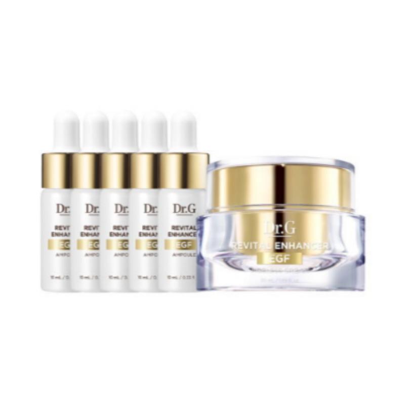 Dr.g Revital Enhancer EGF Premium Special Set (Ampoule 10ml 5ea + Cream 50ml)