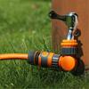 Garden Hose Connector Faucet Adapter For 1/2 Inch Hose Reel Cart Plastic Click-Lock Quick Connectionfor Watering Irrigation Gard