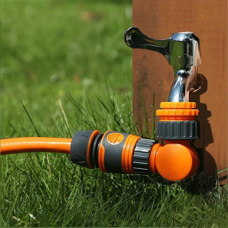 Garden Hose Connector Faucet Adapter For 1/2 Inch Hose Reel Cart Plastic Click-Lock Quick Connectionfor Watering Irrigation Gard