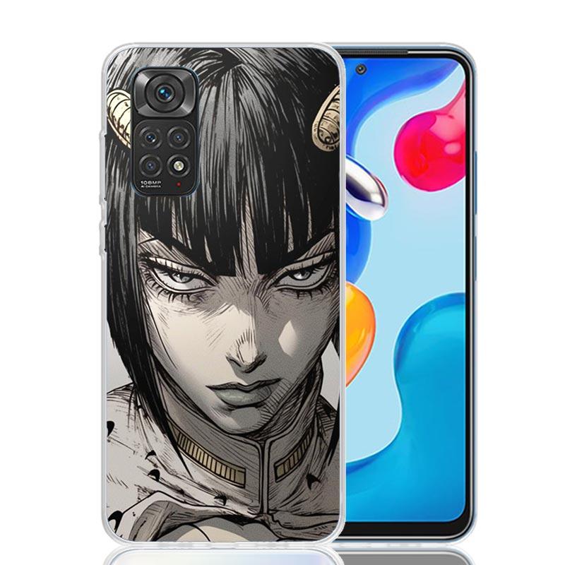 JoJo Adventure Bruno Buccellati Phone Case For Xiaomi Redmi Note 15 14 13 12S 12 Pro Plus 11S 11E 11 11T 10S 10 Art Soft Pattern