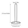 1PC Iron Kitchen Roll Paper Towel Holder Bathroom Paper Towel Holder Dining Table Vertical Napkin Holder Kitchen Storage Rack