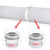 AC Hose Adapter Portable Air Conditioner Exhaust Hose Coupler Easy to Install Tool-free AC Hose Connector Accessories