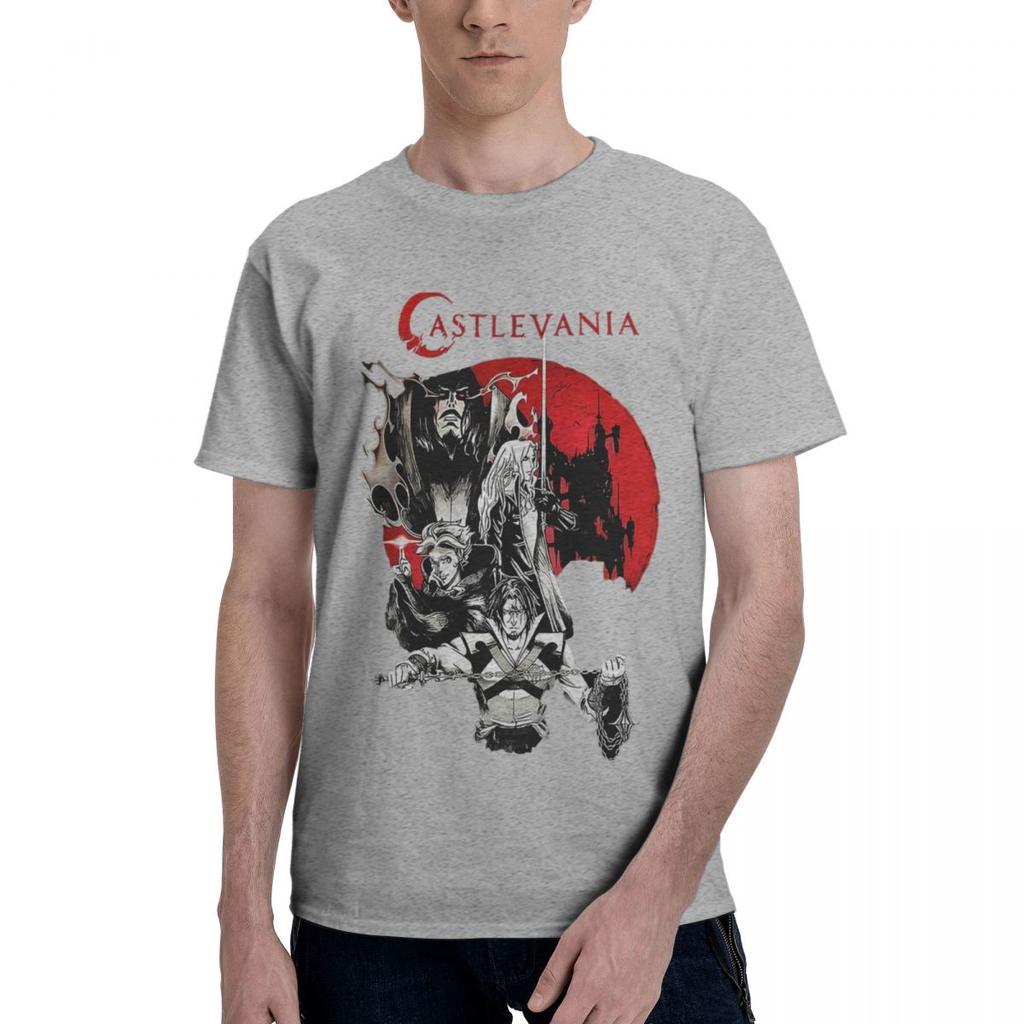 Dracula Castlevania 100 Cotton Casual Breathable Confortable Tops Mens Clothing Deals Men Clothes