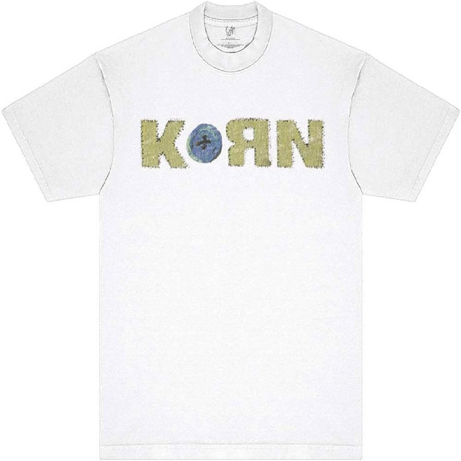 Korn Issues Doll Snow Wash T Shirt XXXXXL белый