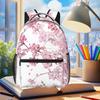 Rucsac cu Flori de Cireș Sakura Student Băieți Fete Geantă pentru Cărți Geantă Școlară Copii Genți de Umăr pentru Computer pentru Bărbați Femei