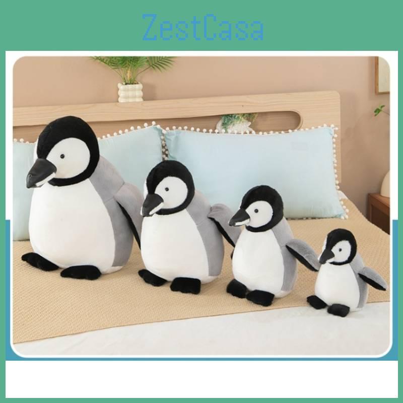 Penguin Plush Toy Cartoon Animal Stuffed Doll Room Sofa Decoration Kids Gift