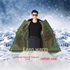 Men's Waterproof Military Winter Coat with Velvet Lining - Thick, Insulated, and Warm Long Cotton Jacket for Cold Protection