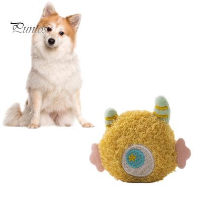 Sounding Dog Toy Cartoon Shape Padded Soft Elastic Bite-resistant Relieve Fatigue Interactive Entertainment Squeeze Dog Squeaky Chew