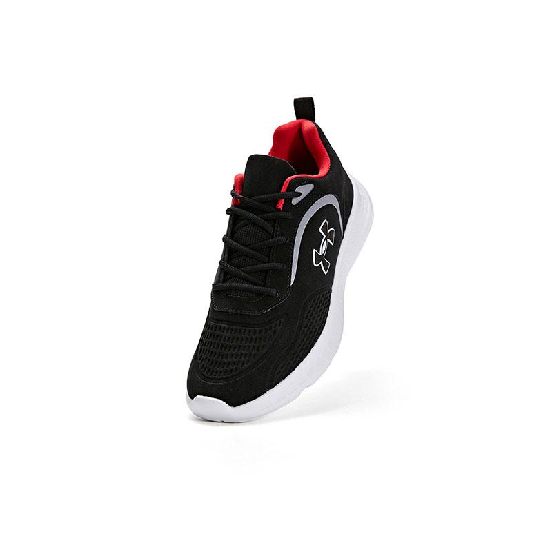 Under Armour Comfortable Versatile Simple Sports Low-Top Running Shoes Kids Sneaker White 2341115-100