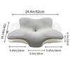 1pcs Butterfly Shaped Neck Protection High-density Memory Cotton Pillow Science Partition Slow Rebound Cervical Pillow Soft Wrapped Adult Pillows