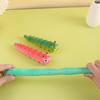 Caterpillar Stretchy Fidget Toy Sensory Caterpillar Squeeze Toy 3D Worm Slow Rising Toy for Kids Adults Stress Relief
