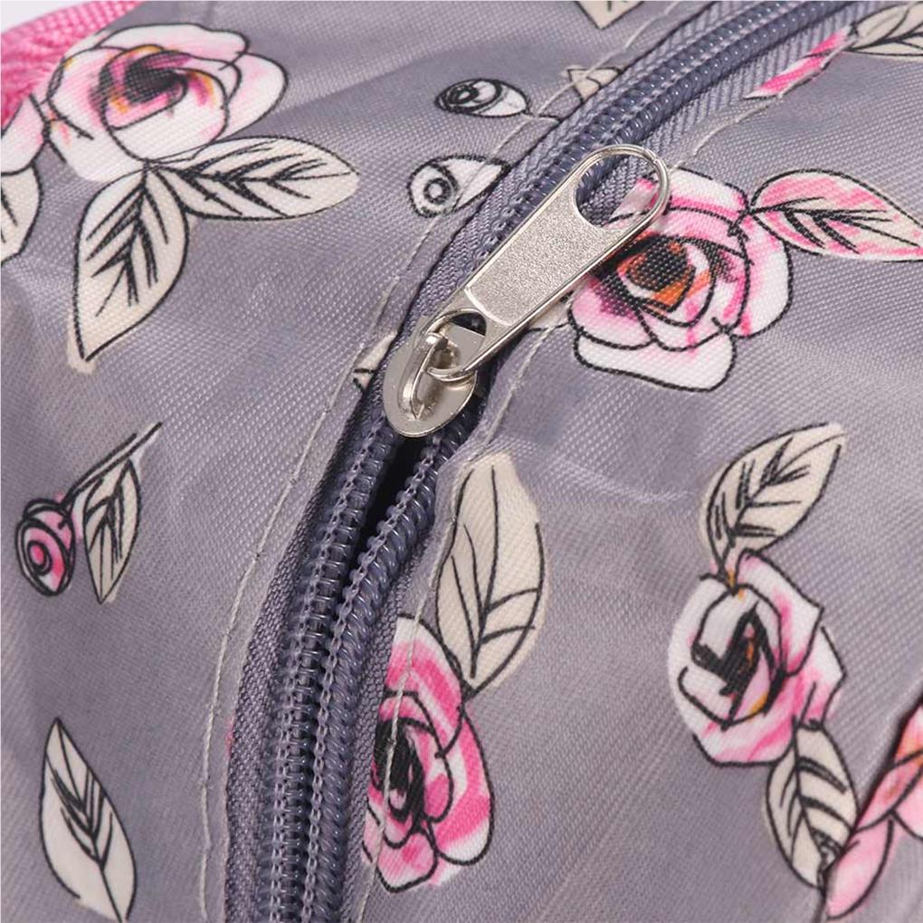 Lunch Bag Carry Holders Containers Rose Pattern Picnic Organizer Container Worker Student Food Storage Bags Carrying Pouches