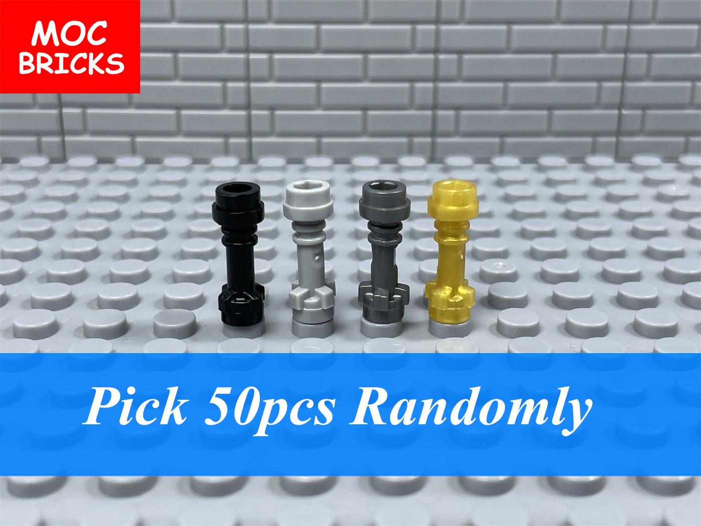 

Non-Toxic 50Pcs/Lot Moc Bricks Weapon 577 15556 23306 64567 Hilt Straight Action Figure Building Blocks Kids Toys