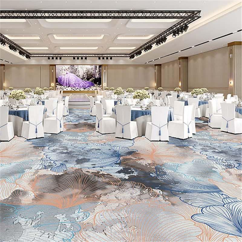 Thickened Nylon Soundproof Carpet for Hotel, Cinema, Billiard, and Club Rooms