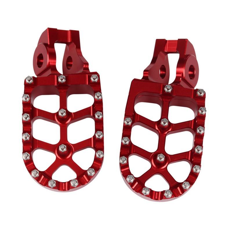 Aluminum CNC Front Foot Pegs KTM 125-500 XC XCF SX SXF EXC EXCF XCW TPI Off-Road Dirt Bikes