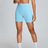 Women's Color Hip Lifting And Abdominal Tightening Yoga Pants Quarter Tight Sports Shorts