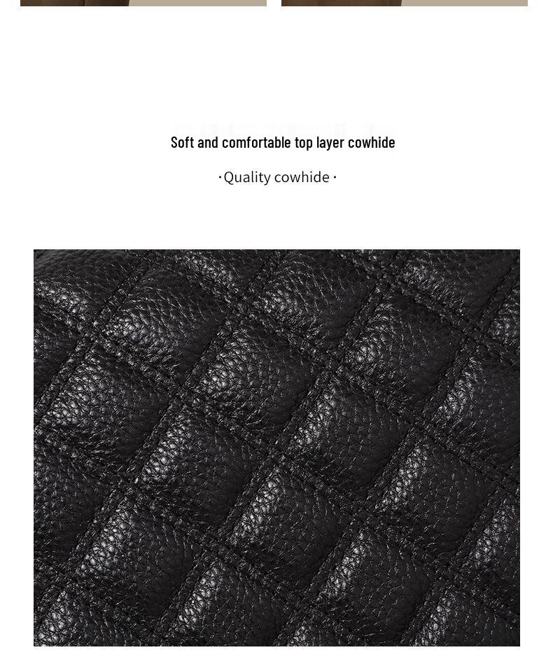 2026 Summer Genuine Leather Women's Crossbody & Shoulder Bag - Hot Selling Diamond Lattice Small Square Handbag