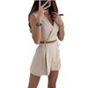 2024 Women's Fashion: Slim Fit Temperament Suit Jumpsuit for Commuting & Style