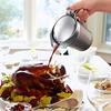 Double Insulated Gravy Boat – Stainless Steel Sauce Jug with Hinged Lid
