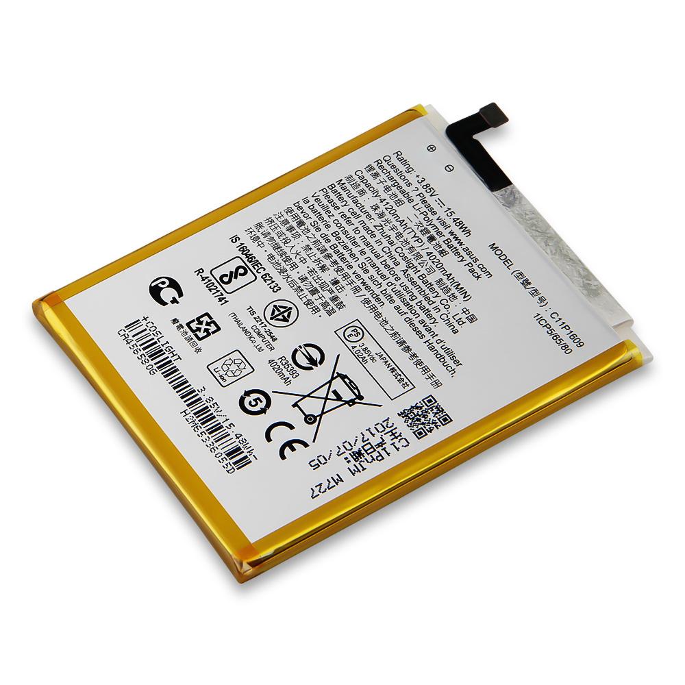 Replacement Phone Battery For ZenFone 4 Max 5.2" ZC520KL ASUS ZenFone 3 Max 5.5 " ZC553KL X00DDA C11P1609 4120mAh