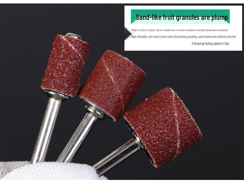 Electric Grinder Sanding Ring & Polishing Tool for Metal, Wood, and Rust Removal