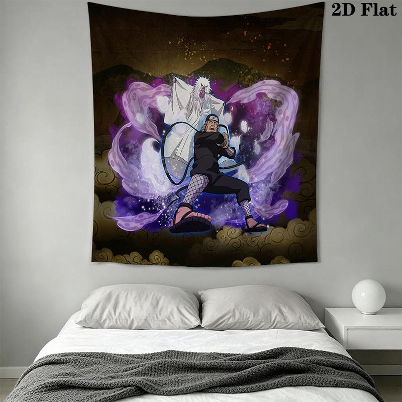 Green Flame Warrior Tapestry Tapestry Background Cloth Fashion Print Soft Home Decor Christmas Gift