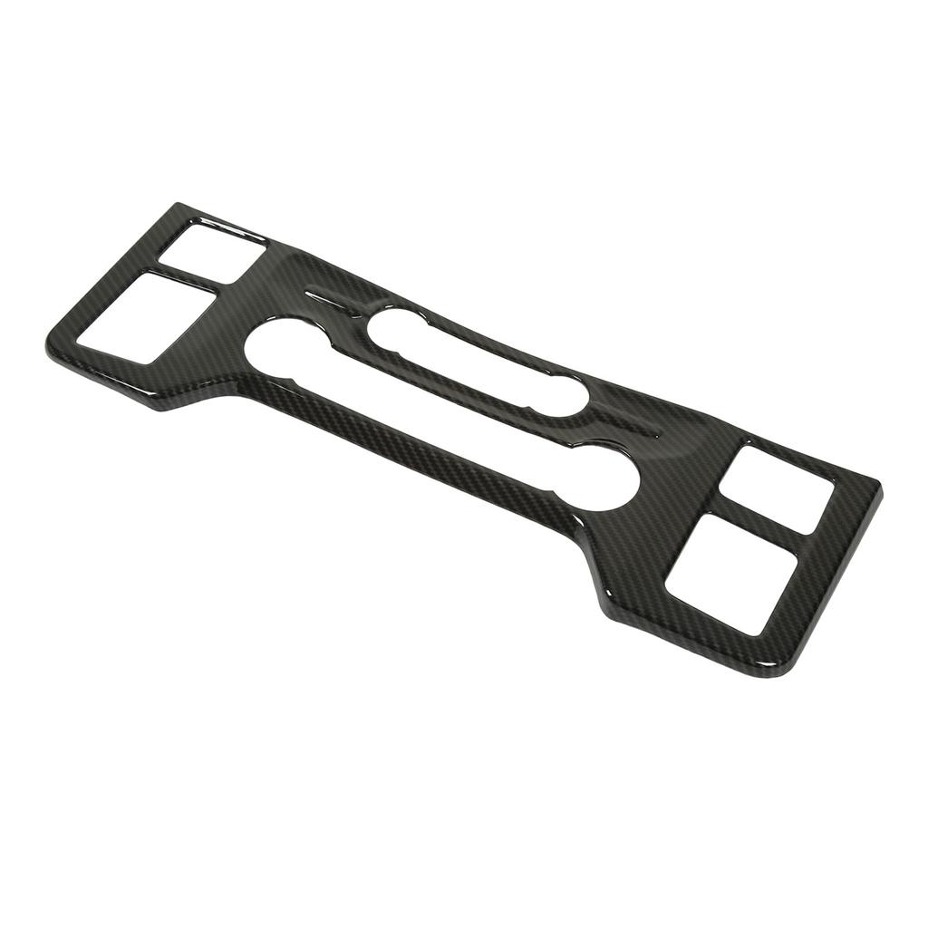 Zentrale Steuerung Klimaanlagen-Panel Zierleiste Carbonmuster Glatte Oberfläche Ersatz für Ford 2021+