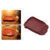 AntiSlip Reptiles Water Dish With Simulation Rock Ramp For Turtles Lizards Geckos Plastic Feeding Bowl Habitats Decors