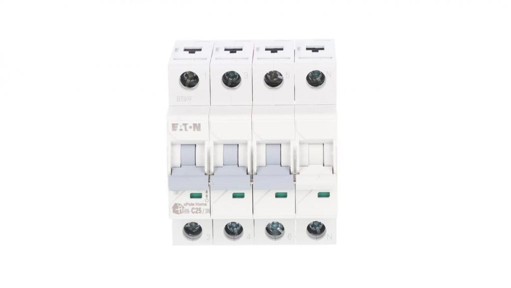 Circuit Breaker 3P+NC 25A 6kA AC xPole Home HN-C25/3N 194913