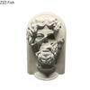 Mythical God King Zeus Plaster Statue Desk Decoration Ornaments Ancient Greek Mythology Character Sculpture Room Aesthetic Decor