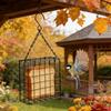 Square Suet Ball Bird Feeder Rust Resistant Bird Food Container Bird Food Device  Tree Hanging