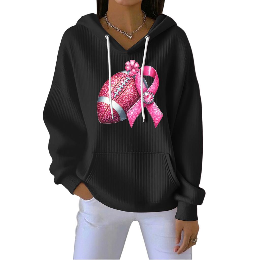 Women's Fashion CasualAngel Printed Pullover Sports Long Sleeve Sweatshirt