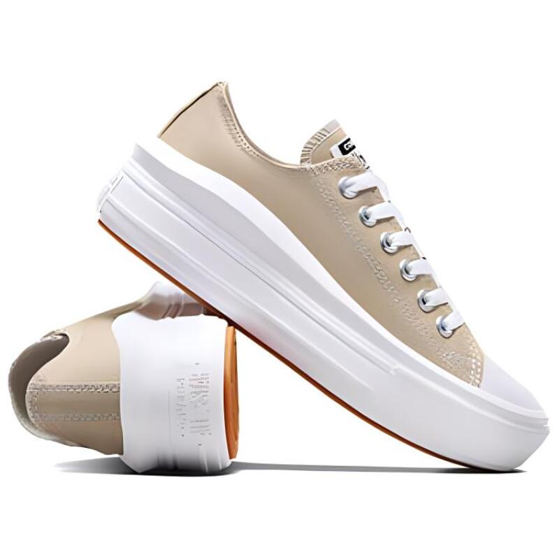 Converse Chuck Taylor All Star Everyday Comfort Abrasion Increased Shock Absorption Low Top Espadrilles Women's Khaki Colour