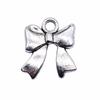 Pendants Bow With Crown Charms For Princess Themed Jewelry Making Alloy