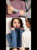 Maglione pullover a collo alto in pile da donna - Versatile e vestibilità aderente