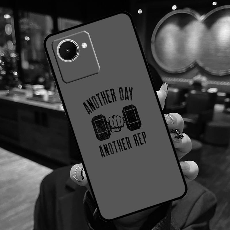 Bodybuilding Gym Fitness Case For Realme 13 Pro Plus 12 11 14 15 GT6 GT7 Pro C15 C35 C53 C55 C61 C63 C65 C67 C71 C75