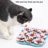 Flower Shape Silicone Cat Dog Licking Bowl Anti-Choking Food Mat Gift with Suction Cups (FDA Certified)